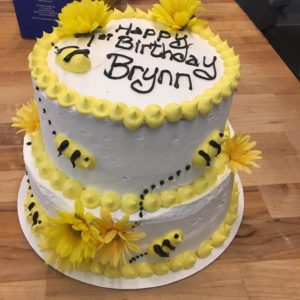 Bee Birthday CAke